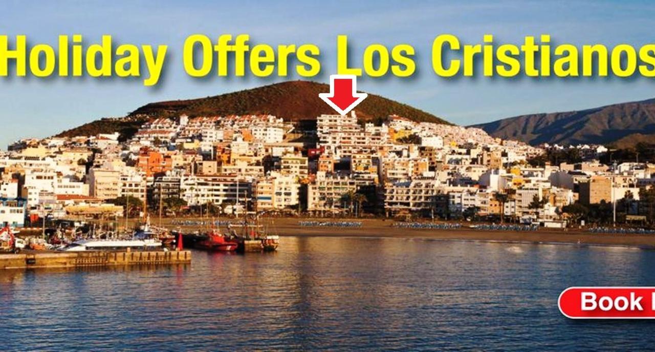Ocean View Apartment Over Los Cristianos, Playa Las Vistas Zewnętrze zdjęcie